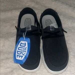 Hey Dude Charcoal Slip-On Shoes
